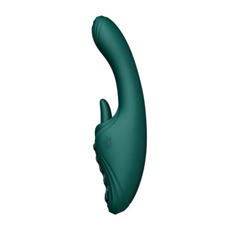 Wibrator króliczek Ares Turquoise Green Zalo