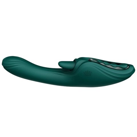 Wibrator króliczek Ares Turquoise Green Zalo