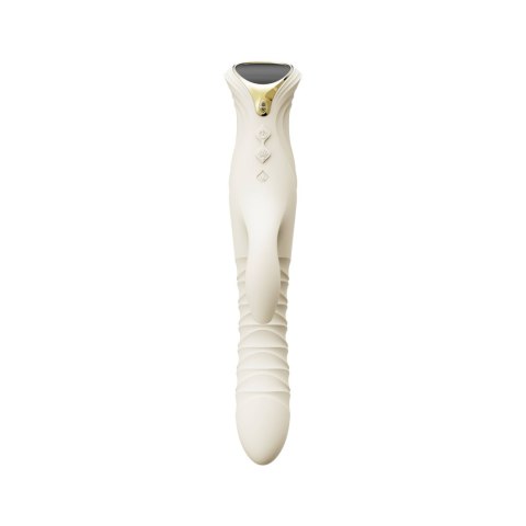 Wibrator króliczek Mose 2 Ivory White Zalo Wibrator króliczek Mose 2 Ivory White Zalo