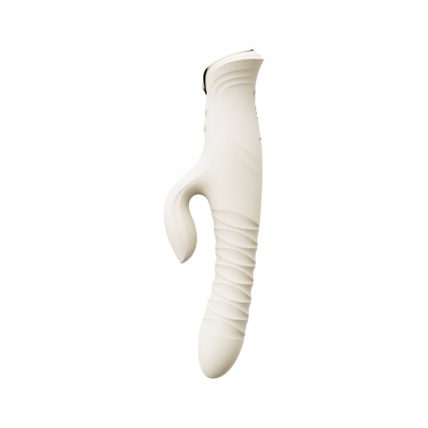 Wibrator króliczek Mose 2 Ivory White Zalo Wibrator króliczek Mose 2 Ivory White Zalo
