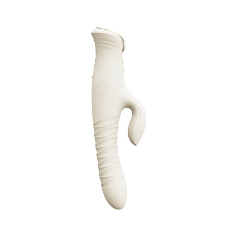Wibrator króliczek Mose 2 Ivory White Zalo Wibrator króliczek Mose 2 Ivory White Zalo