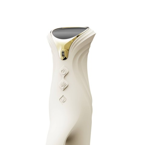 Wibrator króliczek Mose 2 Ivory White Zalo Wibrator króliczek Mose 2 Ivory White Zalo