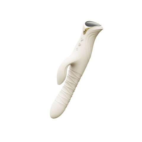 Wibrator króliczek Mose 2 Ivory White Zalo Wibrator króliczek Mose 2 Ivory White Zalo