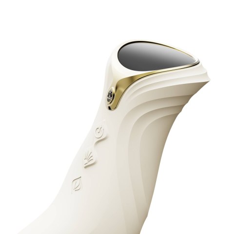 Wibrator króliczek Mose 2 Ivory White Zalo Wibrator króliczek Mose 2 Ivory White Zalo