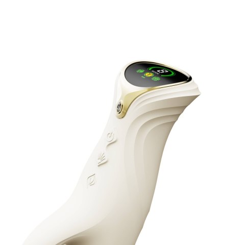 Wibrator króliczek Mose 2 Ivory White Zalo Wibrator króliczek Mose 2 Ivory White Zalo