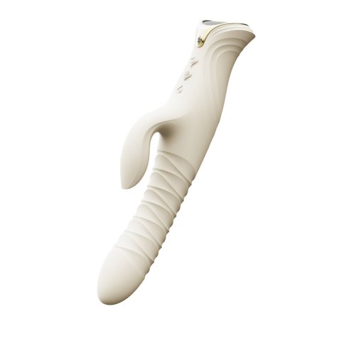 Wibrator króliczek Mose 2 Ivory White Zalo Wibrator króliczek Mose 2 Ivory White Zalo