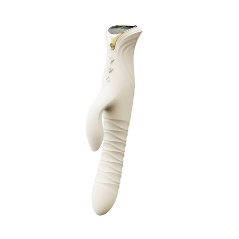 Wibrator króliczek Mose 2 Ivory White Zalo Wibrator króliczek Mose 2 Ivory White Zalo