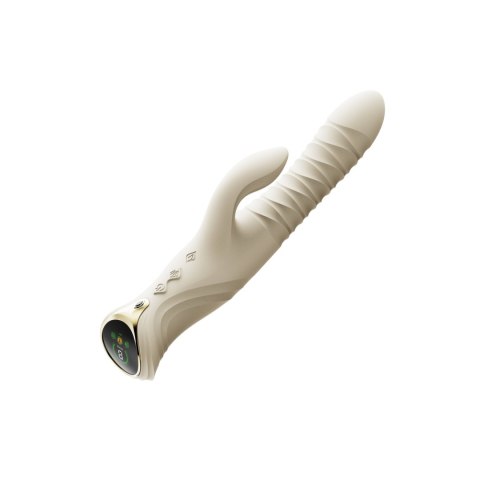 Wibrator króliczek Mose 2 Ivory White Zalo Wibrator króliczek Mose 2 Ivory White Zalo