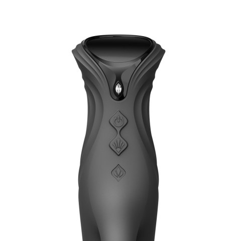 Wibrator króliczek Mose 2 Obsidian Black Zalo Wibrator króliczek Mose 2 Obsidian Black Zalo