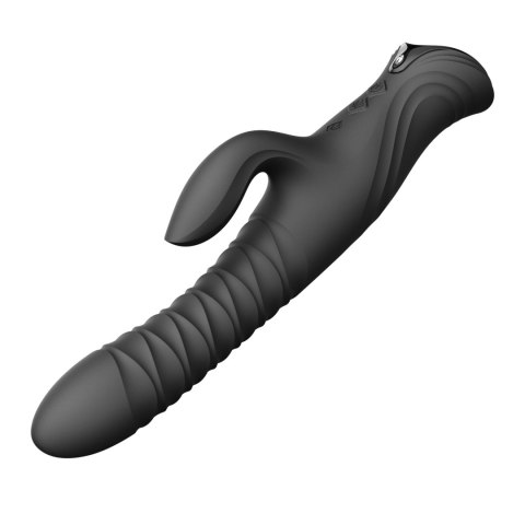 Wibrator króliczek Mose 2 Obsidian Black Zalo Wibrator króliczek Mose 2 Obsidian Black Zalo