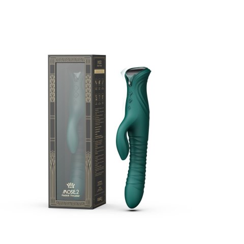 Wibrator króliczek Mose 2 Turquoise Green Zalo Wibrator króliczek Mose 2 Turquoise Green Zalo
