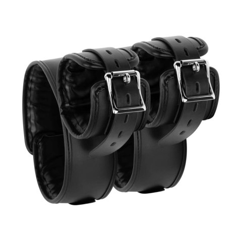 Bedroom Fantasies - Thigh and Wrist Strap Bondage Black