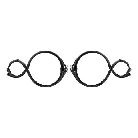 Bedroom Fantasies - Thigh and Wrist Strap Bondage Black