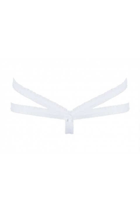 Bielizna-Light Up Stringi M White