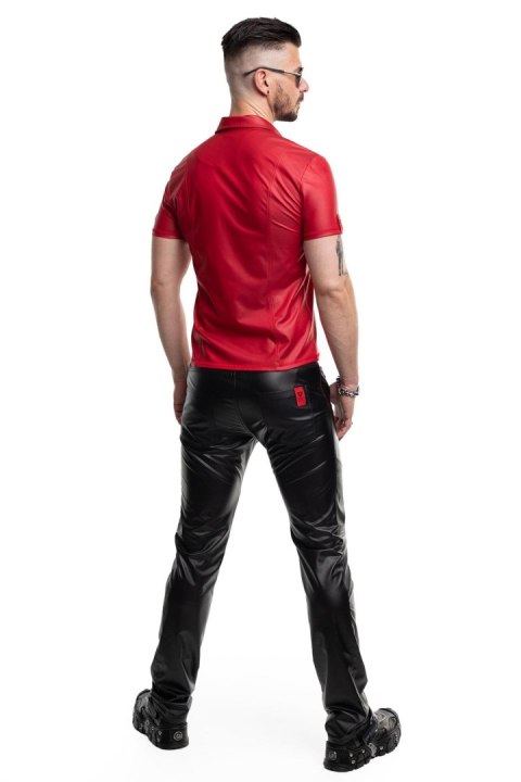 RMMauricio001 - red polo - S