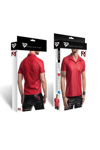 RMSerafino001 - red polo - M