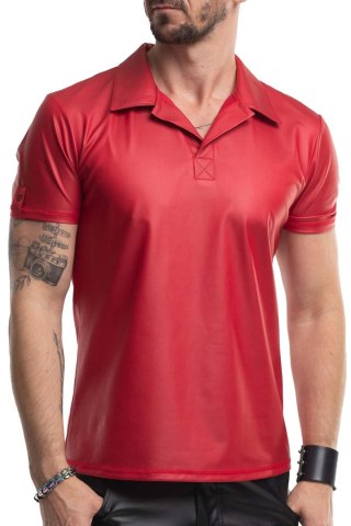 RMSerafino001 - red polo - M