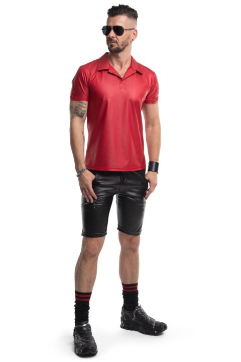 RMSerafino001 - red polo - M