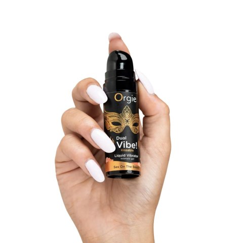 DUAL VIBE! SEX ON THE BEACH KISSABLE LIQUID VIBRATOR - 15 ML