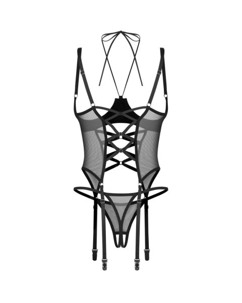 Dominna gorset i stringi otwarte L/XL