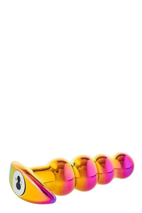 GLAMOUR GLASS REMOTE VIBE BEADED PLUG