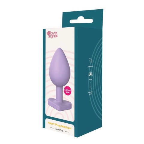 LOVE SIGNAL HEART PLUG MEDIUM