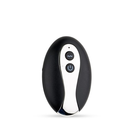 Metal Butt Plug L Vibrator USB - Remote Control