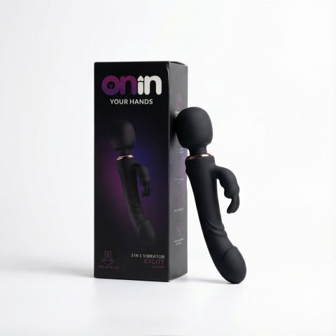 Rabbit vibrator - black