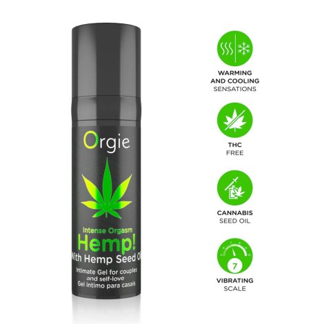 Żel-HEMP! - INTENSE ORGASM - 15 ML