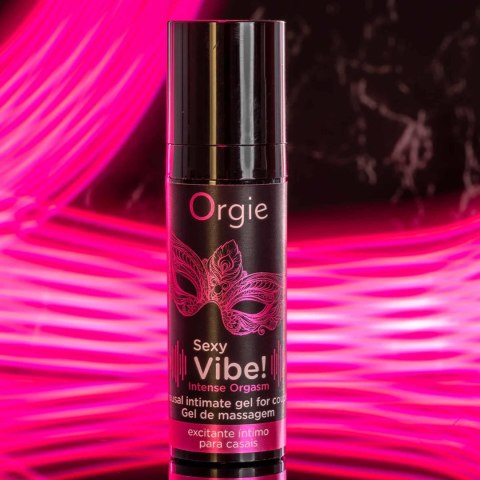 Żel-SEXY VIBE! INTENSE ORGASM - LIQUID VIBRATOR - 15 ML
