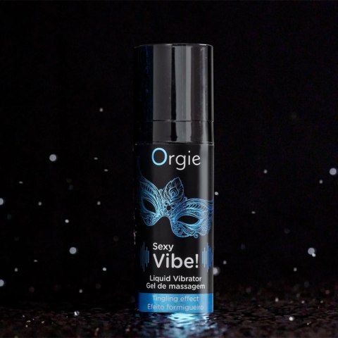 Żel-SEXY VIBE! - LIQUID VIBRATOR - 15 ML