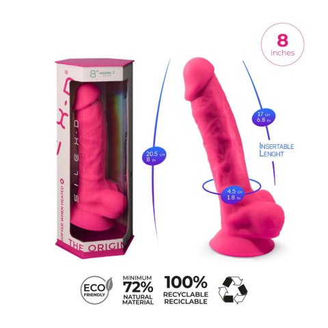 Dildo- Pink Model 1 (8'')
