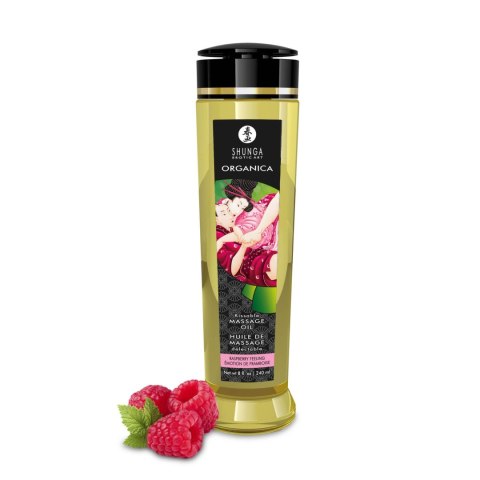 Organica Massage Oil - Raspberry