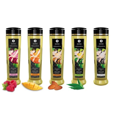 Organica Massage Oil - Raspberry