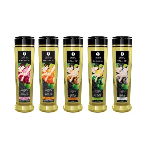 Organica Massage Oil - Raspberry