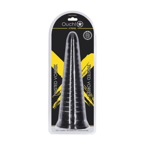 Twisted Vortex - Anal Plug - 1008 gr / 30 cm - Black