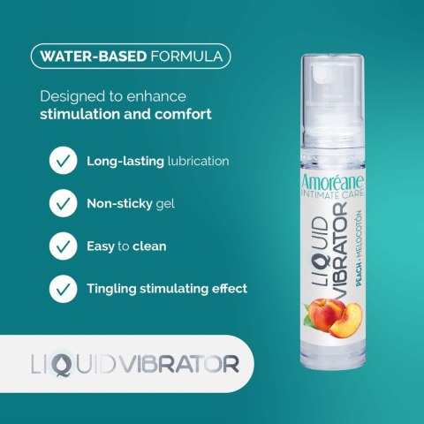Liquid Vibrator Peach 10ml