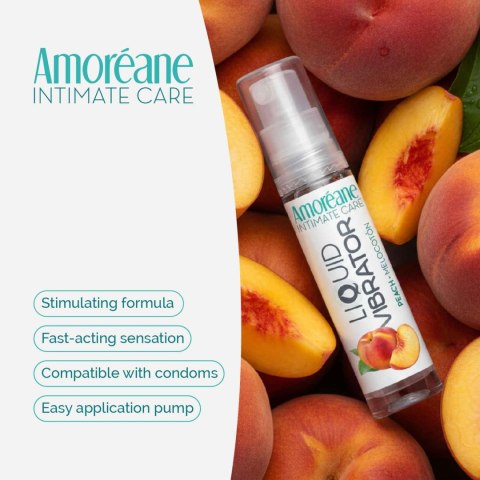 Liquid Vibrator Peach 10ml