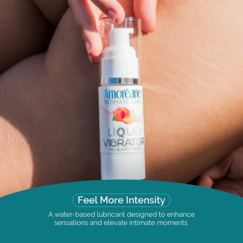 Żel/sprej-Liquid Vibrator Peach 30ml.