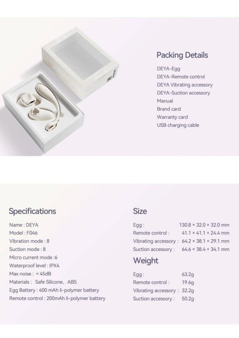 Deya Wearable Panty Vibrator