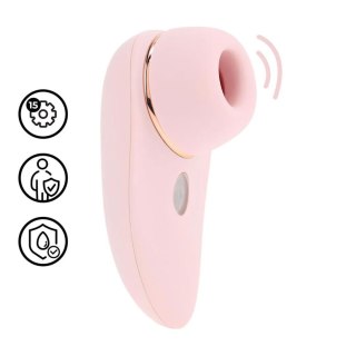 Aurie - AirTap Vibrator with Two Head Attachments - Pink