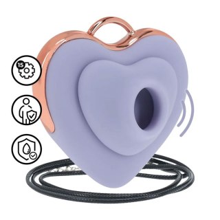 Luvie - Heart-shaped AirTap Vibrator - Lavender