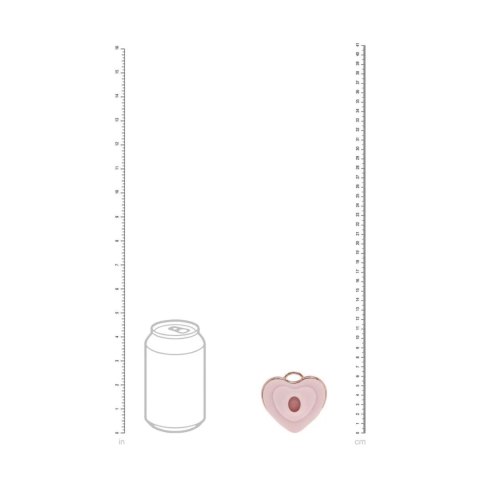 Luvie - Heart-shaped AirTap Vibrator - Pink