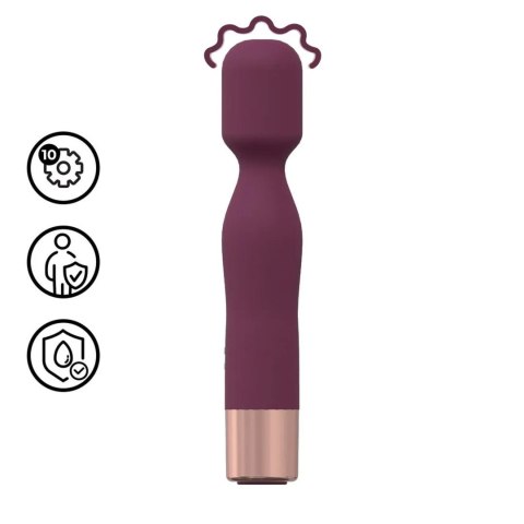 Mini Classic Wand Vibrator - Burgundy