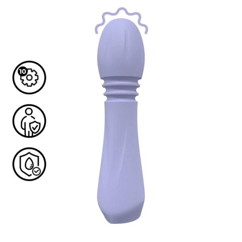 Mini Flexible Wand Vibrator - Lavender