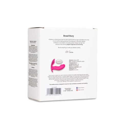 Stymulator-Silicone Panty Vibrator and Pulsator USB 10 Function / Heating