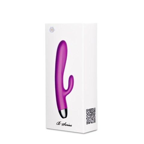 Wibrator-Silicone Vibrator and Pulsator Purple USB 7+7 Function / Heating