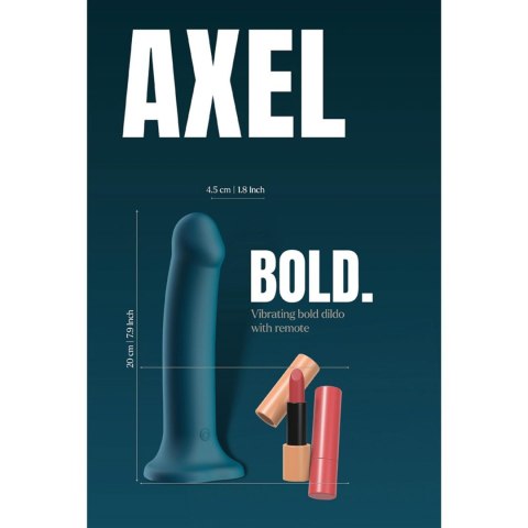 BOLD AXEL VIBRATOR WITH SUCTION CUP