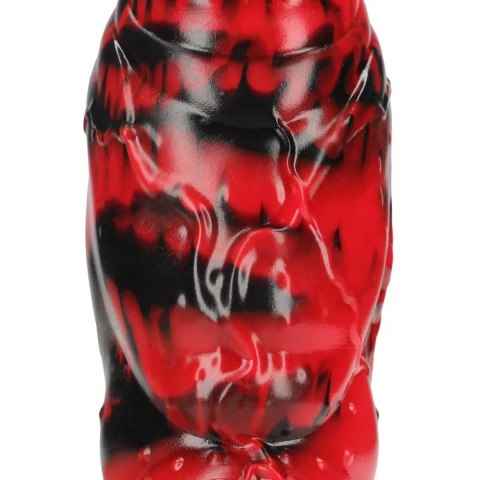 Demon Master - Silicone Dildo - Red/Black