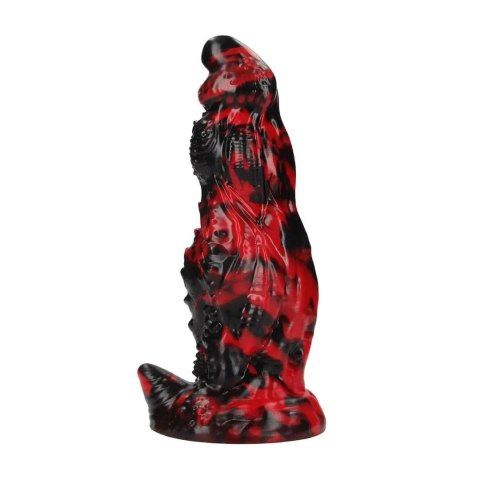Hell Night Fiend - Silicone Dildo - Red/Black